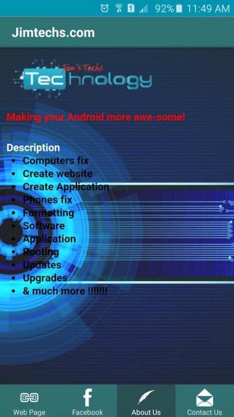JimTechs App स्क्रीनशॉट 5