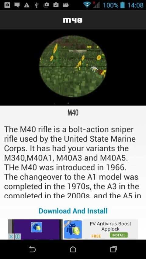 Guns Mod 1 تصوير الشاشة