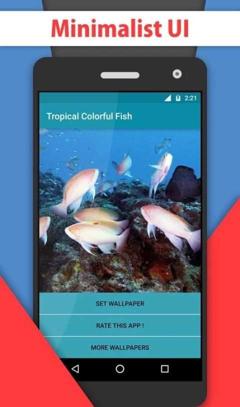 Tropical Colorful Fish lwp скриншот 9