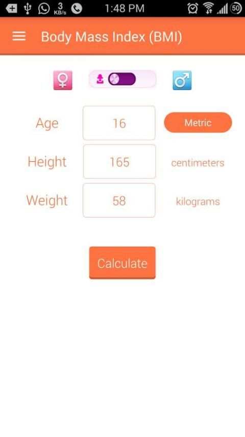 Bmi and weight loss tracker screenshot 5