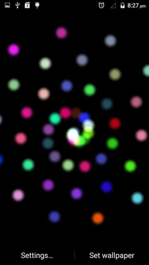 Holi Stars Live Wallpaper screenshot 2