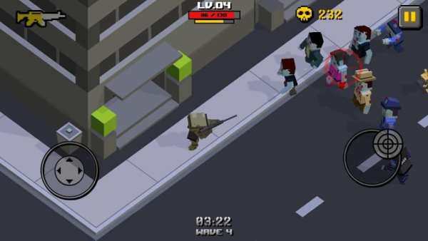 Cube Zombie War screenshot 2