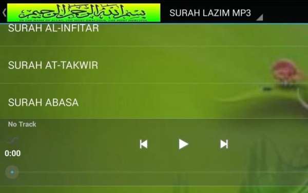 SURAH LAZIM MP3 screenshot 2