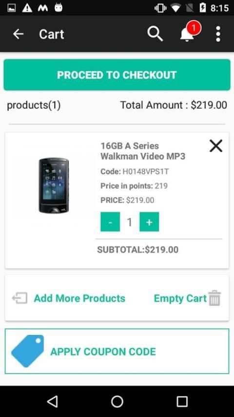 CS-Cart Mobikul Mobile App скриншот 3