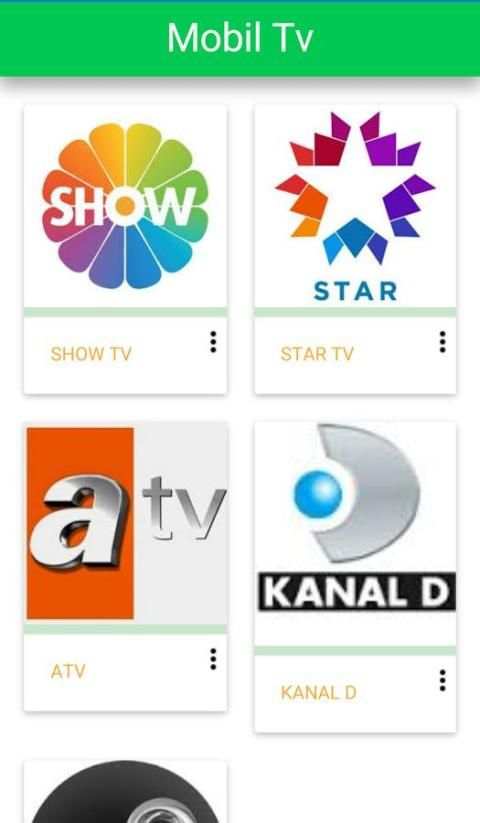 MOBİL TV 2 تصوير الشاشة