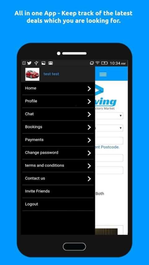 Driving instructors market स्क्रीनशॉट 1