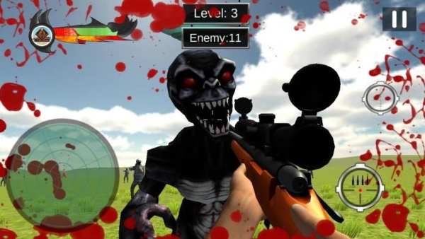 Commando Zombie Sniper Shooter screenshot 12