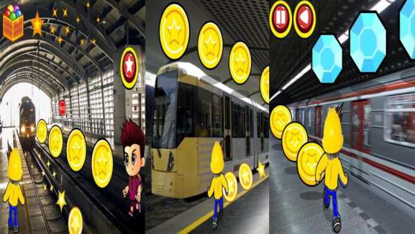 Subway Metro Train Surfer! screenshot 1