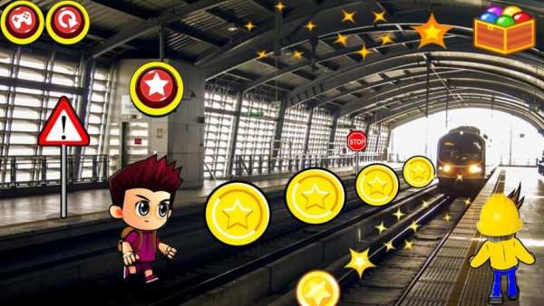 Subway Metro Train Surfer! screenshot 2