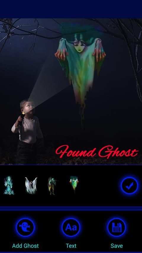 Ghost Photo Stickers screenshot 4