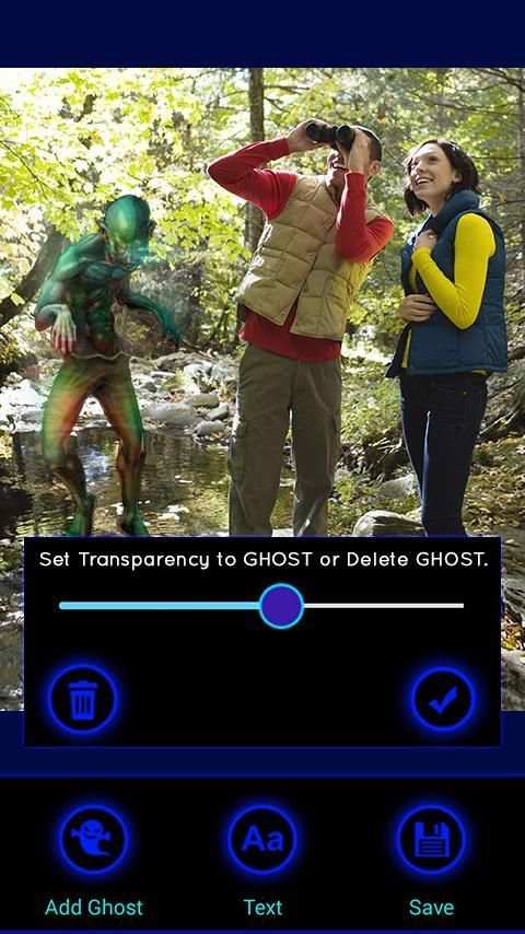 Ghost Photo Stickers 3 تصوير الشاشة