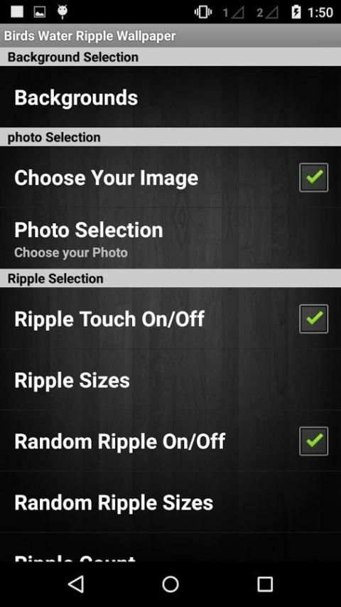 Photo Ripples Live Wallpaper screenshot 4