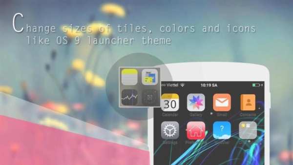 Theme Launcher for iPhone 9 screenshot 3