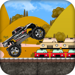 ड्राइव राक्षस ट्रक आइकन