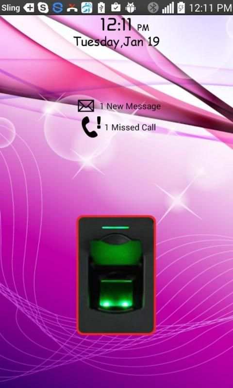 Finger Screen Lock Simulator screenshot 6