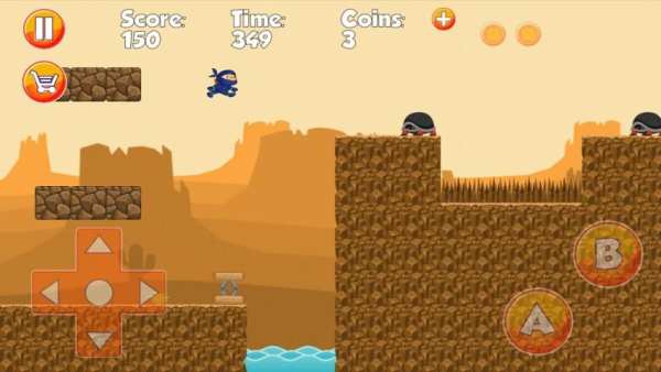 Ninja Super Mari's World screenshot 3