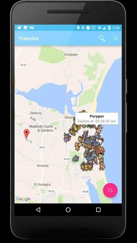 Sonar - A Map for Pokemon Go स्क्रीनशॉट 2