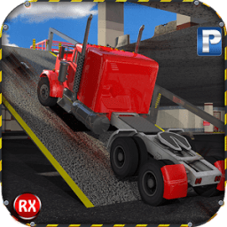 Multi-storey Truck Parking 3D icon