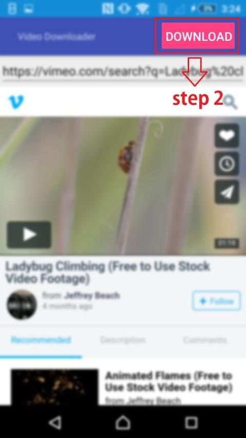 Simple Video Downloader screenshot 2