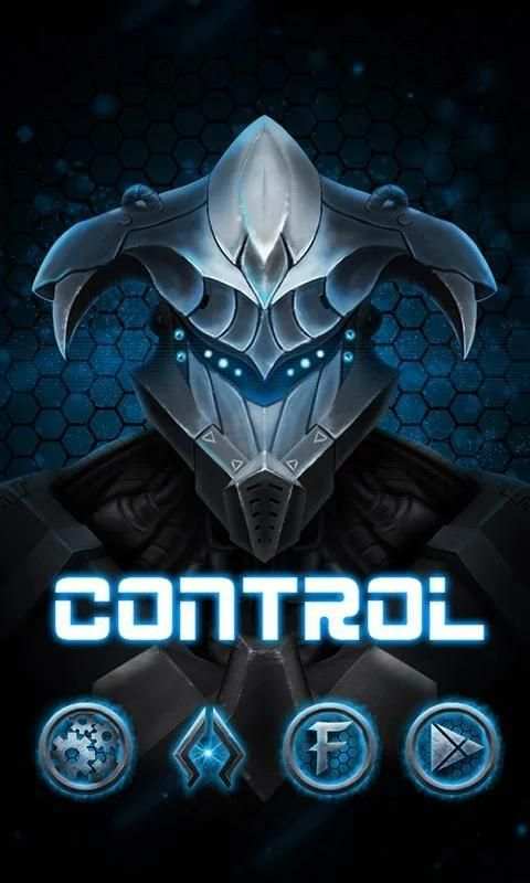 CONTROL GO Launcher Theme скриншот 1