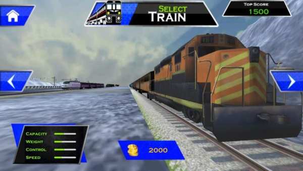 Fast Train Drive 3D 7 تصوير الشاشة
