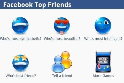 Top Friends for Facebook स्क्रीनशॉट 3