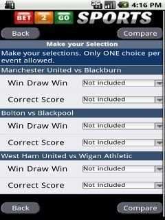 Bet2Go Mobile Sports Betting Download for FREE скриншот 3