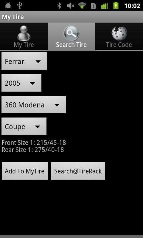 My Tire screenshot 2
