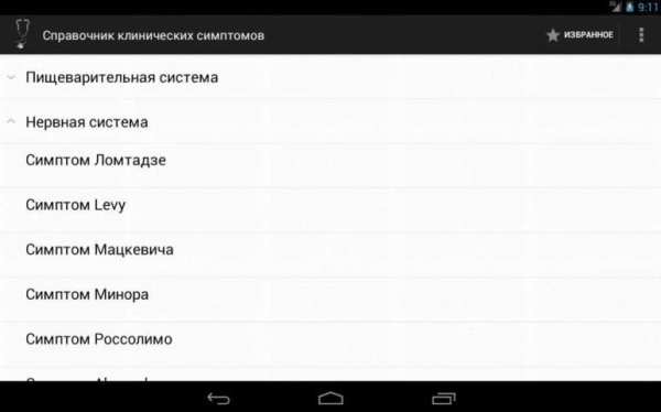 Симптомы и синдромы LITE screenshot 4