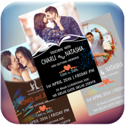 wedding invitation card maker आइकन