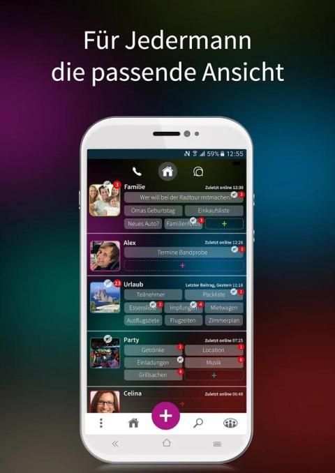 BubCon Messenger screenshot 1
