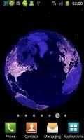 Earth At Night 3D Live Wallpaper 2 تصوير الشاشة