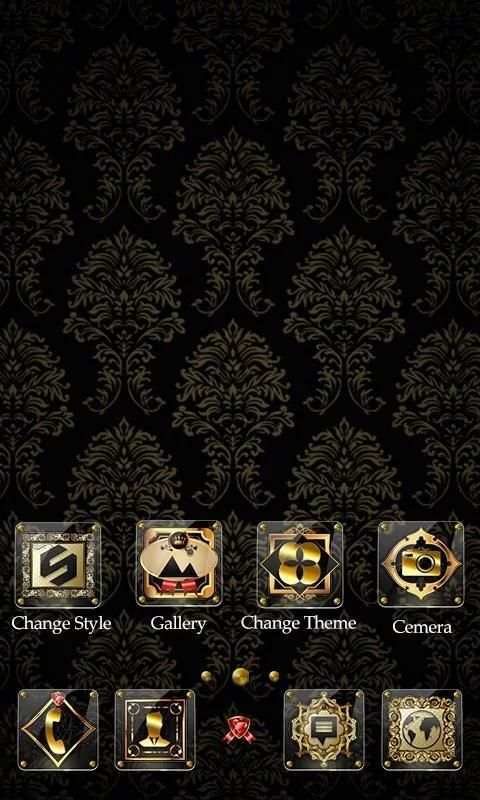 Sumptuous GO Launcher Theme screenshot 3