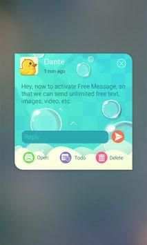 Tema SMS Bebek Imut screenshot 2