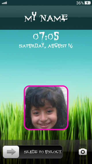 My Name Screen Lock screenshot 2