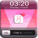 IOS 8 Screen Lock icon