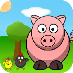 Farm Animals - Game for Kids أيقونة