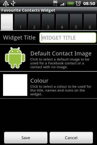 Favourite Contacts Widget Free screenshot 5