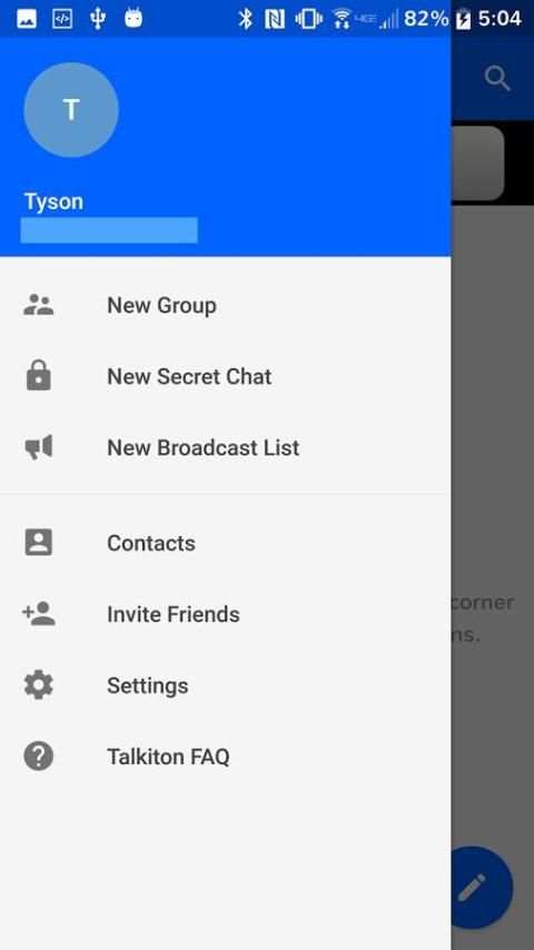 Talkiton - Free Global Texting 2 تصوير الشاشة
