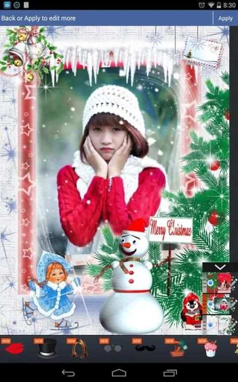 Christmas Photo Frames Pro Fre screenshot 9