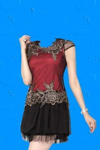 Woman Salwar Kamiz Suit Photo screenshot 3
