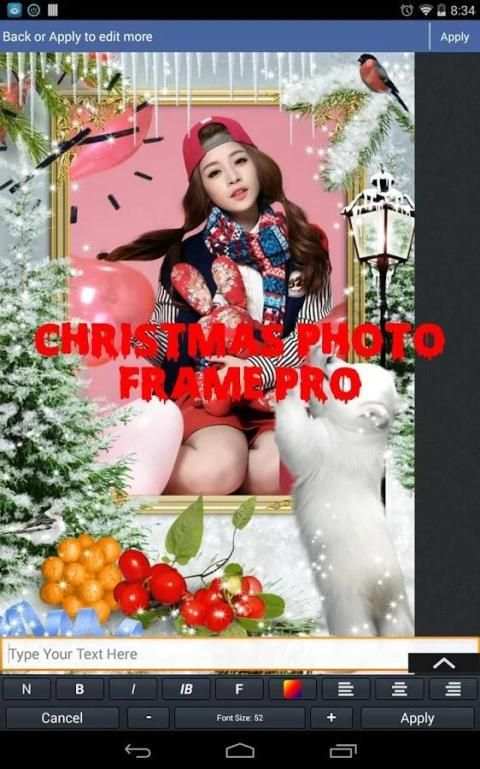 Christmas Photo Frames Pro Fre screenshot 8