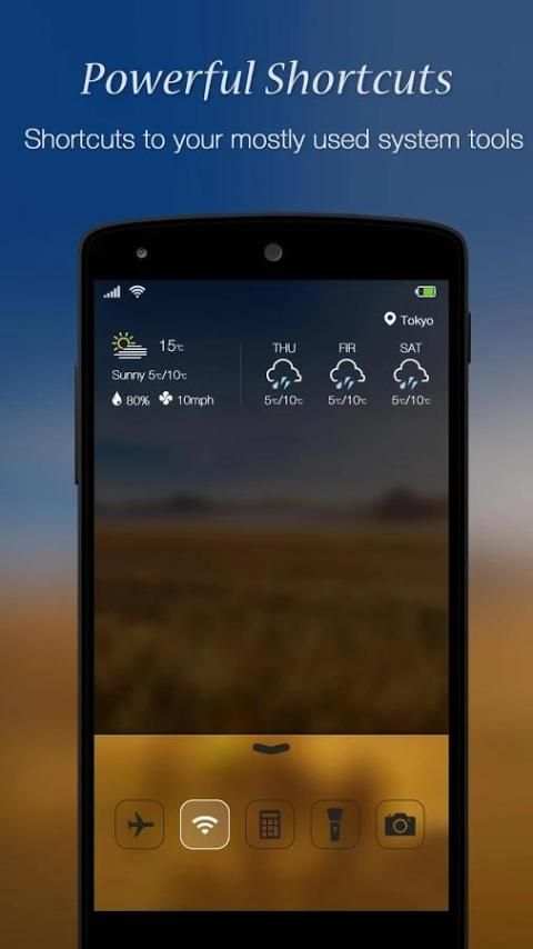 FingerFeed - Lock Screen स्क्रीनशॉट 1