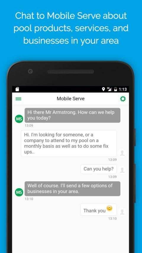 Mobile Serve 6 تصوير الشاشة