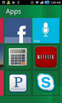 Windows 8 for Android screenshot 2