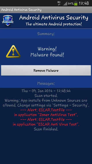Android Antivirus Security screenshot 4