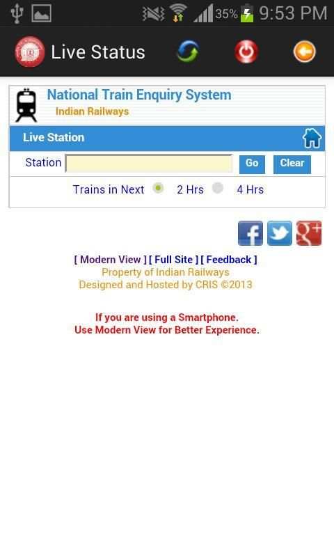 Live Train Status screenshot 1