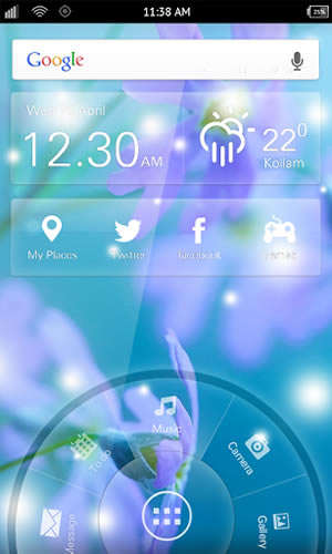 Galaxy S4 3D Live Wallpaper screenshot 1