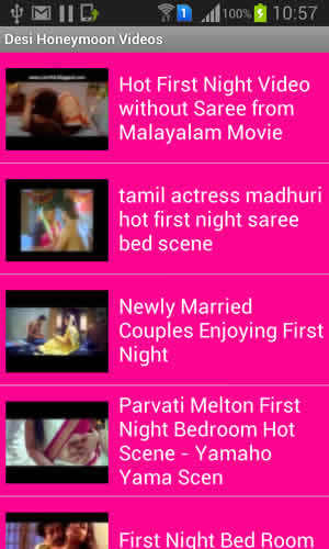 Desi Honeymoon Videos screenshot 1