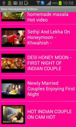 Desi Honeymoon Videos screenshot 2